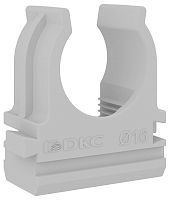 Клипса для гофры DKC Express Д=16 под пистолет серый (уп. 900шт)  картинка